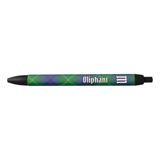 Clan Oliphant Tartan Ink Pen (Voorkant)