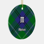 Clan Oliphant Tartan Keramisch Ornament (Rechts)
