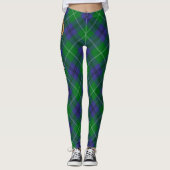 Clan Oliphant Tartan Leggings (Voorkant)