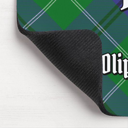 Clan Oliphant Tartan Muismat (Hoek)