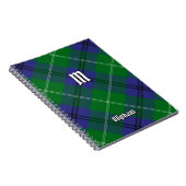 Clan Oliphant Tartan Notitieboek (Rechterzijde)