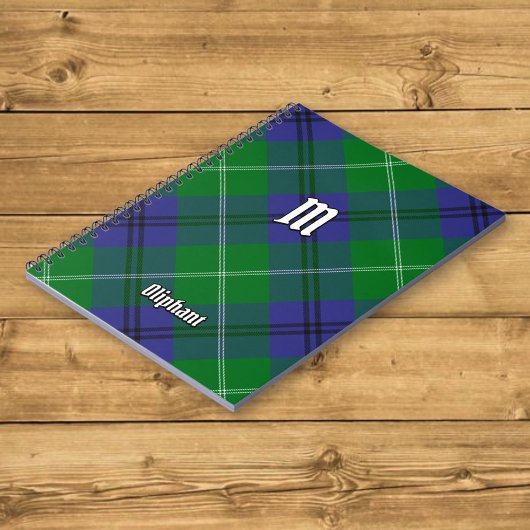 Clan Oliphant Tartan Notitieboek