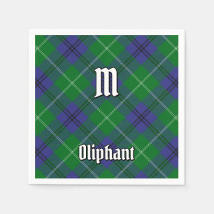Clan Oliphant Tartan servetten