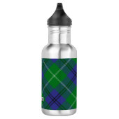 Clan Oliphant Tartan Staal Waterfles (Rechts)