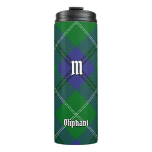 Clan Oliphant Tartan Thermische Tumbler Thermosbeker
