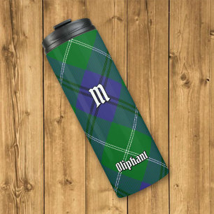 Clan Oliphant Tartan Thermische Tumbler Thermosbeker