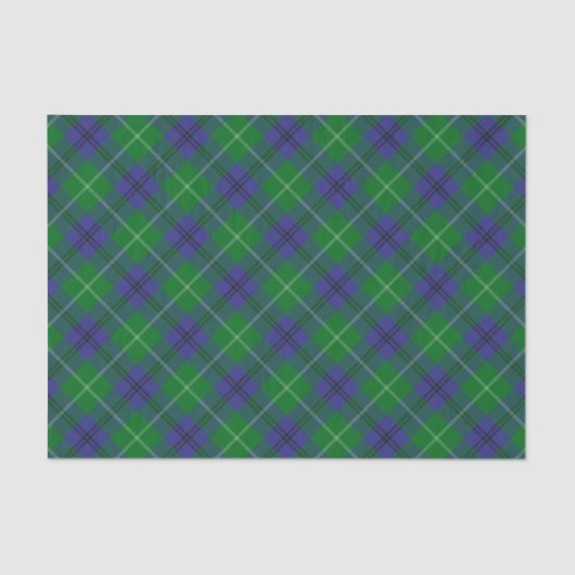Clan Oliphant Tartan Tissue Paper Tissuepapier (Voorkant)