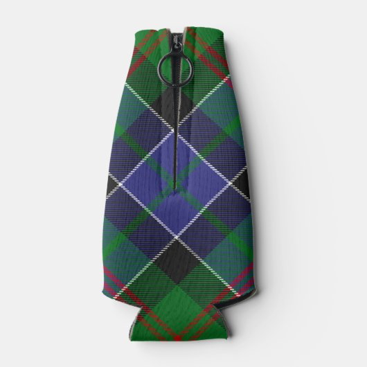 Clan Paterson Crest over Tartan Flesjeskoeler (Achterkant)