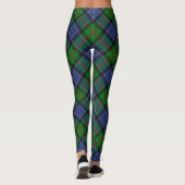 Clan Paterson Crest over Tartan Leggings (Achterkant)