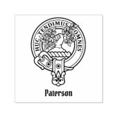 Clan Paterson Crest Zelfinktende Stempel (Design)