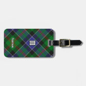 Clan Paterson Tartan Bagagelabel (Voorkant horizontaal)