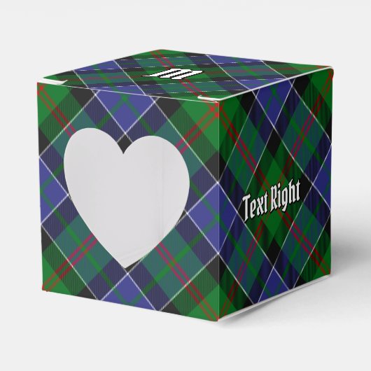Clan Paterson Tartan Bedankdoosjes (Voorkant Zijde)