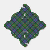 Clan Paterson Tartan Bedankdoosjes (Uitgevouwen)