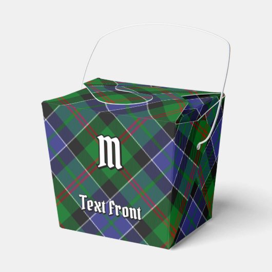 Clan Paterson Tartan Bedankdoosjes (Voorkant Zijde)