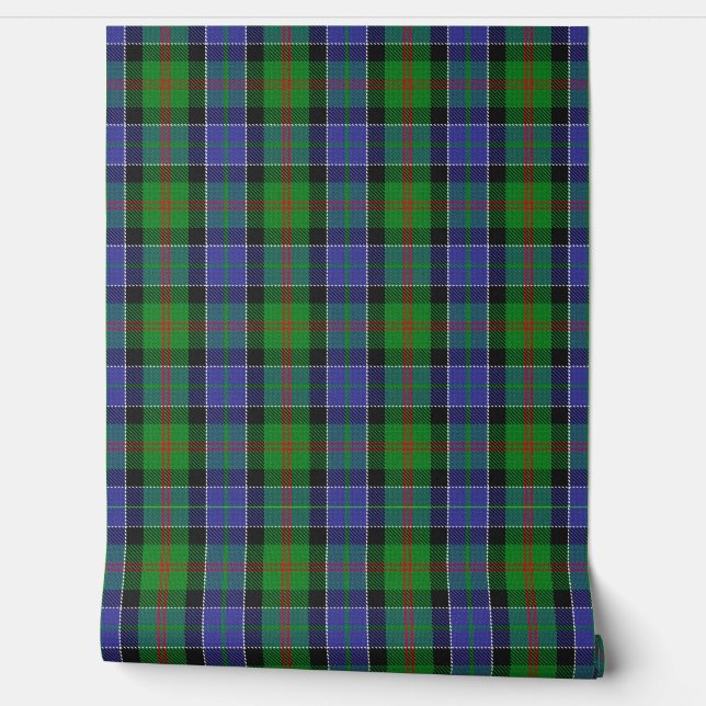 Clan Paterson Tartan Behang (Afrollen)