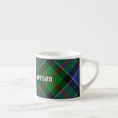 Clan Paterson Tartan Espresso Kop (Rechts)