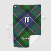 Clan Paterson Tartan Golfhanddoek (Insitu)