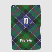 Clan Paterson Tartan Golfhanddoek (Voorkant)