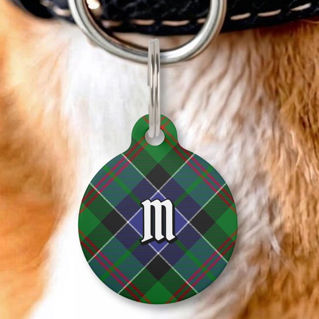 Clan Paterson Tartan Huisdierpenning (Creator heeft geüpload)