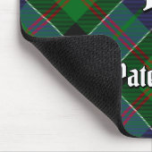Clan Paterson Tartan Muismat (Hoek)