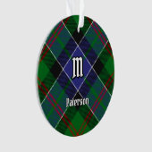 Clan Paterson Tartan Ornament (voorkant)