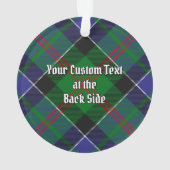 Clan Paterson Tartan Ornament (achterkant)