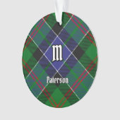 Clan Paterson Tartan Ornament (voorkant)