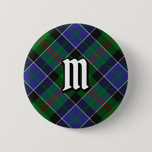 Clan Paterson Tartan Ronde Button 5,7 Cm (Voorkant)