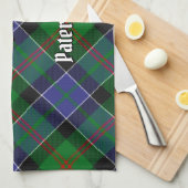 Clan Paterson Tartan Theedoek (Quarter Fold)