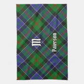 Clan Paterson Tartan Theedoek (Verticaal)
