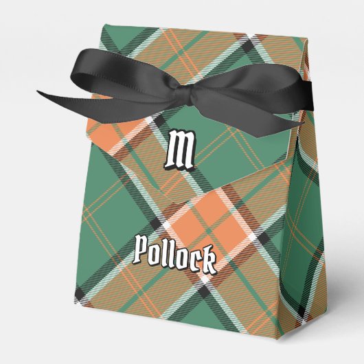 Clan Pollock Crest Favor Box Bedankdoosjes (Voorkant Zijde)