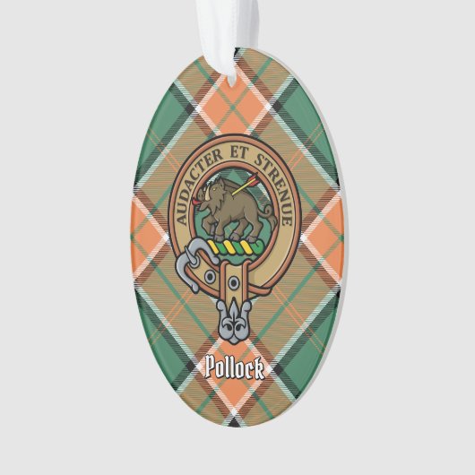 Clan Pollock Crest Ornament (voorkant)