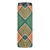 Clan Pollock Crest over Tartan Thermosbeker (Achterkant)