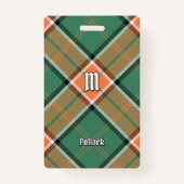 Clan Pollock Tartan Badge (Voorkant)
