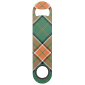 Clan Pollock Tartan Bar Key Speed Flessenopener (Achterkant)