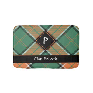 Clan Pollock Tartan Bath Mat