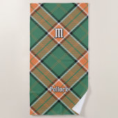 Clan Pollock Tartan Beach Towel Strandlaken (Voorkant)