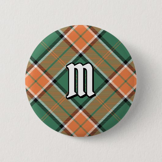 Clan Pollock Tartan Button (Voorkant)