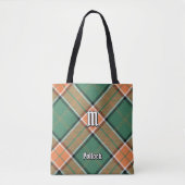 Clan Pollock Tartan Canvas tas (Voorkant)