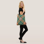 Clan Pollock Tartan Canvas tas (Op model)
