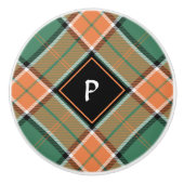 Clan Pollock Tartan Ceramic Knob Keramische Knop (Voorkant)