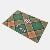 Clan Pollock Tartan Doormat Deurmat (Schuin)