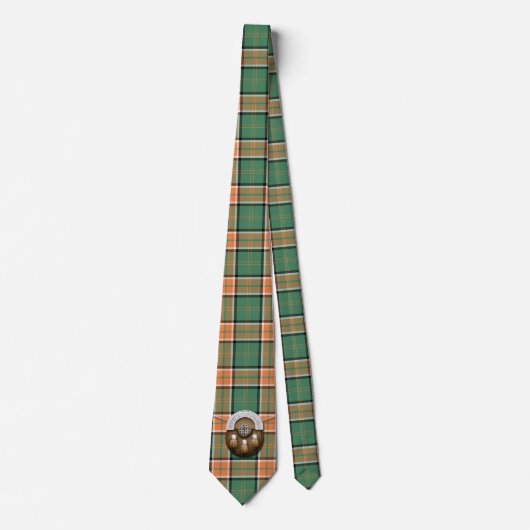 Clan Pollock Tartan en Sporran Stropdas (Voorkant)