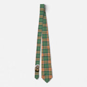 Clan Pollock Tartan en Sporran Stropdas (Achterkant)
