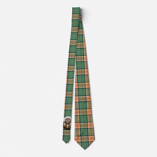 Clan Pollock Tartan en Sporran Stropdas (Achterkant)