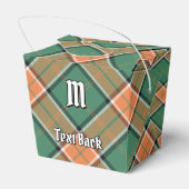 Clan Pollock Tartan Favor Box Bedankdoosjes (Achterkant)