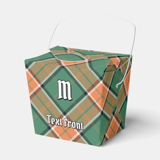 Clan Pollock Tartan Favor Box Bedankdoosjes (Voorkant Zijde)