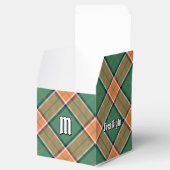 Clan Pollock Tartan Favor Box Bedankdoosjes (Geopend)