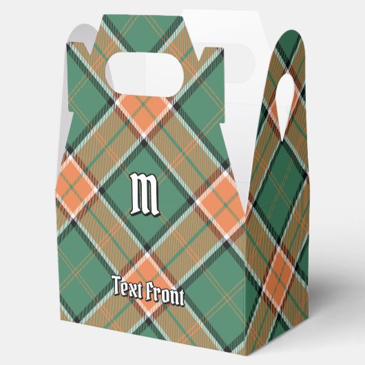 Clan Pollock Tartan Favor Box Bedankdoosjes (Geopend)