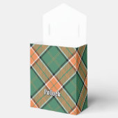Clan Pollock Tartan Favor Box Bedankdoosjes (Geopend)
